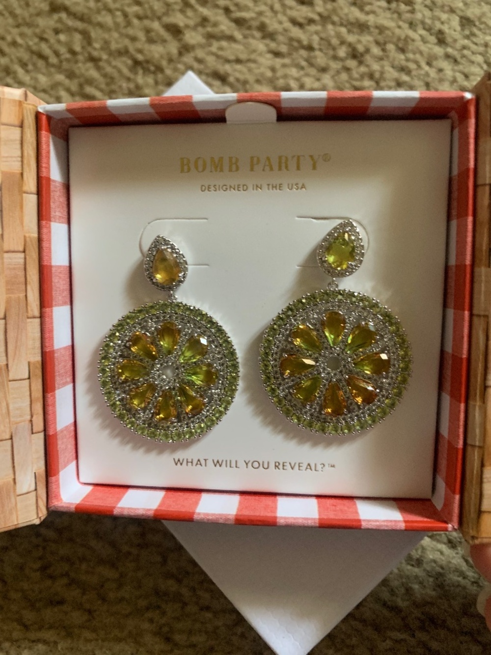 Lemon Earrings